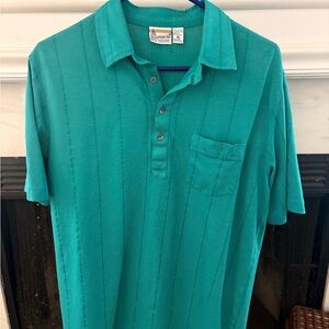 London Fog Aqua Polo Shirt